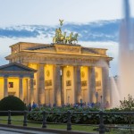 Germany, Berlin, East Berlin's Mitte district, the Brandenburg Gate